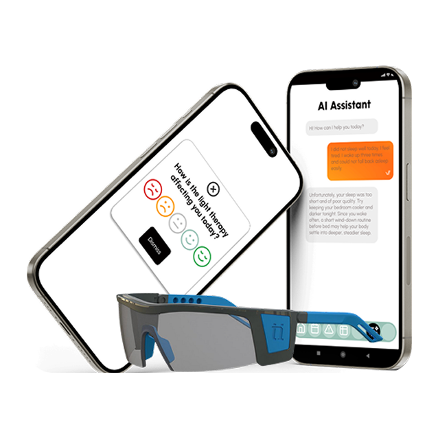 AI-driven light therapy platform